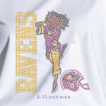 team-logo-42 Unique Crystal NFL Las Vegas Raiders Mascot Design Transfer, Eye-Catching Hotfix for Tees & Statement Apparel