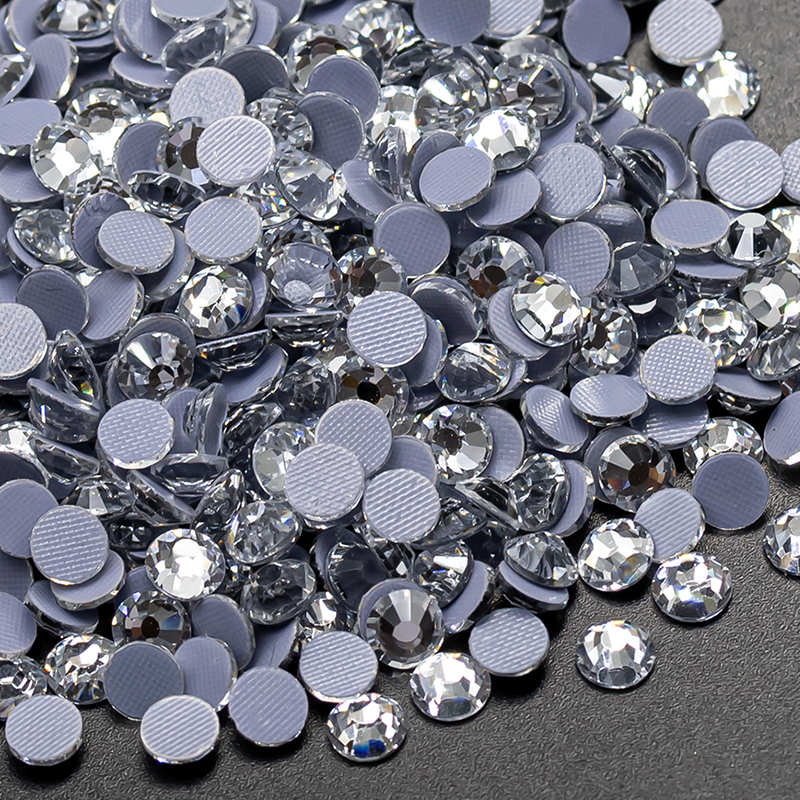 Crystal rhinestones flatback rhinestones for clothing decoration